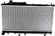 Radiator, 4 Cyl., 2.5L Engine, Aluminum Core, Plastic Tank, Turbocharged, Manual Transmission, EJ257 Engine Code