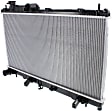 Radiator, 4 Cyl., 2.5L Engine, Aluminum Core, Plastic Tank, Turbocharged, Manual Transmission, EJ257 Engine Code