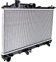 Radiator, 4 Cyl., 2.5L Engine, Aluminum Core, Plastic Tank, Turbocharged, Manual Transmission, EJ257 Engine Code