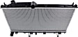 Radiator, 4 Cyl., 2.5L Engine, Aluminum Core, Plastic Tank, Turbocharged, Manual Transmission, EJ257 Engine Code