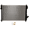Radiator, 1.6L Engine, Automatic or Manual Transmission, Aluminum Core, Plastic Tank