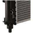 Radiator, 1.6L Engine, Automatic or Manual Transmission, Aluminum Core, Plastic Tank
