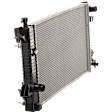Radiator, 4.6L/5.4L Engines, Aluminum Core, Plastic Tank