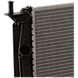 Radiator, 2.0L/2.3L/2.5L Engines, Aluminum Core, Plastic Tank