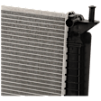 Radiator, 2.0L/2.3L/2.5L Engines, Aluminum Core, Plastic Tank