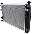 Radiator, 3.0L/3.6L Engines, 1 in. Core Size, Aluminum Core, Plastic Tank