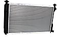 Radiator, 3.0L/3.6L Engines, 1 in. Core Size, Aluminum Core, Plastic Tank
