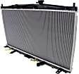 Radiator, 1.3L/1.5L Engines, Automatic Transmission, Aluminum Core, Plastic Tank