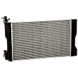 Radiator, 1.8L Engine, Plastic Tank