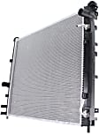 Radiator, 4.6L Engine, Heavy Duty Cooling, With Engine Oil Cooler, Aluminum Core, Plastic Tank
