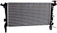 Radiator, 2.0L Engine, Automatic or Manual Transmission, Standard Duty Cooling, Aluminum Core, Plastic Tank
