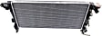 Radiator, 2.0L Engine, Automatic or Manual Transmission, Standard Duty Cooling, Aluminum Core, Plastic Tank