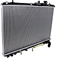 Radiator, 2.7L Engine, Aluminum Core, Plastic Tank