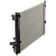 Radiator, 2.5L Engine, Aluminum Core, Plastic Tank