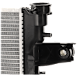 Radiator, 6/8 Cylinders, 3.0L/3.6L/3.7L/4.7L/5.7L Engines, Aluminum Core, Plastic Tank