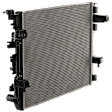 Radiator, 6/8 Cylinders, 3.0L/3.6L/3.7L/4.7L/5.7L Engines, Aluminum Core, Plastic Tank