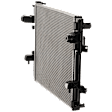 Radiator, 6/8 Cylinders, 3.0L/3.6L/3.7L/4.7L/5.7L Engines, Aluminum Core, Plastic Tank