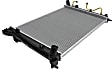 Radiator, 2.0L Engine, Aluminum Core, Plastic Tank