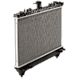 Radiator, 6.2L Engine, Automatic or Manual Transmission, Aluminum Core, Plastic Tank