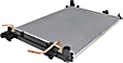 Radiator, 2.0L/2.4L Engines, Automatic Transmission, Aluminum Core, Plastic Tank