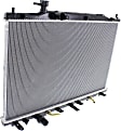 Radiator, 2.4L Engine, USA/Mexico Built Vehicle, Aluminum Core, Plastic Tank