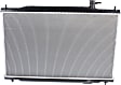Radiator, 2.4L Engine, USA/Mexico Built Vehicle, Aluminum Core, Plastic Tank