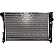 Radiator, 2.5L/3.0L/3.5L/4.7L/5.5L Engines, Aluminum Core, Plastic Tank, For Models with Partial Zero Emissions Vehicle (PZEV) (Code 917)