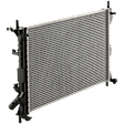 Radiator, 2.0L Engine, Aluminum Core, Plastic Tank