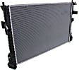 Radiator, 3.5L/3.7L Engines, Non-Turbo, Aluminum Core, Plastic Tank