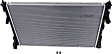 Radiator, 3.5L/3.7L Engines, Non-Turbo, Aluminum Core, Plastic Tank