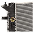 2009-2016 Audi A4 Quattro - Radiator, 2.0L Engine, Aluminum Core, Plastic Tank