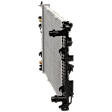 2009-2016 Audi A4 Quattro - Radiator, 2.0L Engine, Aluminum Core, Plastic Tank