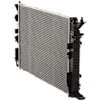 2009-2016 Audi A4 Quattro - Radiator, 2.0L Engine, Aluminum Core, Plastic Tank