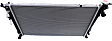 Radiator, 2.4L/3.5L Engines, Aluminum Core, Plastic Tank