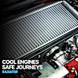 Radiator, 2.4L/3.5L Engines, Aluminum Core, Plastic Tank
