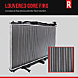 Radiator, 2.4L/3.5L Engines, Aluminum Core, Plastic Tank