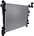 2011 Jeep Grand Cherokee Overland - Radiator, For Models With Standard Duty Cooling, 6 Cyl 3.6L