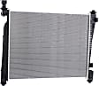 2011 Jeep Grand Cherokee Overland - Radiator, For Models With Standard Duty Cooling, 6 Cyl 3.6L