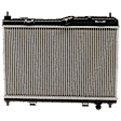 Radiator, 1.6L Engine, S/SE/SEL/SES/ST/Titanium Models, Aluminum Core, Plastic Tank