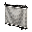 Radiator, 1.6L Engine, S/SE/SEL/SES/ST/Titanium Models, Aluminum Core, Plastic Tank