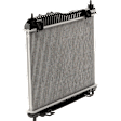 Radiator, 1.6L Engine, S/SE/SEL/SES/ST/Titanium Models, Aluminum Core, Plastic Tank