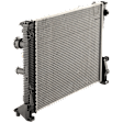 2010-2011 Mercedes Benz E350 - Radiator, 1.8L/2.5L/3.5L Engines, Aluminum Core, Plastic Tank, For Models Without Partial Zero Emission Vehicle (PZEV)