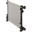 2010-2011 Mercedes Benz E350 - Radiator, 1.8L/2.5L/3.5L Engines, Aluminum Core, Plastic Tank, For Models Without Partial Zero Emission Vehicle (PZEV)