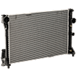 2010-2011 Mercedes Benz E350 - Radiator, 1.8L/2.5L/3.5L Engines, Aluminum Core, Plastic Tank, For Models Without Partial Zero Emission Vehicle (PZEV)