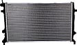 Radiator, 4/5 Cyl., 2.0/2.5L Engines, Aluminum Core, Plastic Tank