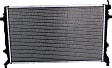 Radiator, 4/5 Cyl., 2.0/2.5L Engines, Aluminum Core, Plastic Tank