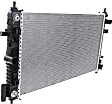 Radiator, 2.0L Engine, Automatic Transmission, Aluminum Core, Plastic Tank