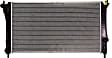 Radiator, 2.5L Engine, Aluminum Core, Plastic Tank
