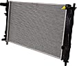 Radiator, 2.5L Engine, Aluminum Core, Plastic Tank