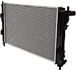 Radiator, 2.5L Engine, Aluminum Core, Plastic Tank